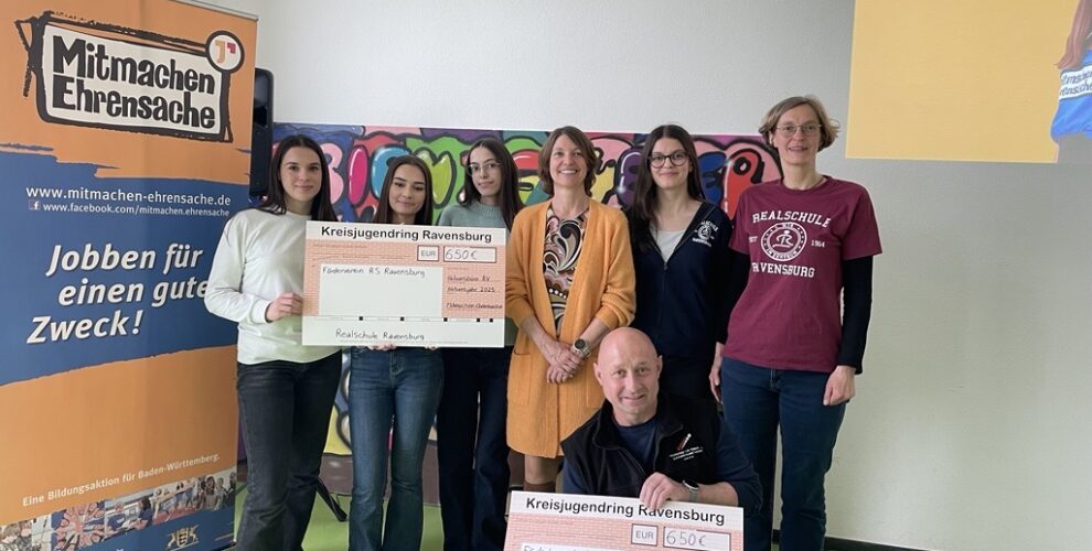 Anerkennungsfeier von „Mitmachen Ehrensache“ am Mittwoch, 26. März 2026 an der Gemeinschaftsschule Argenbühl (Eglofs)